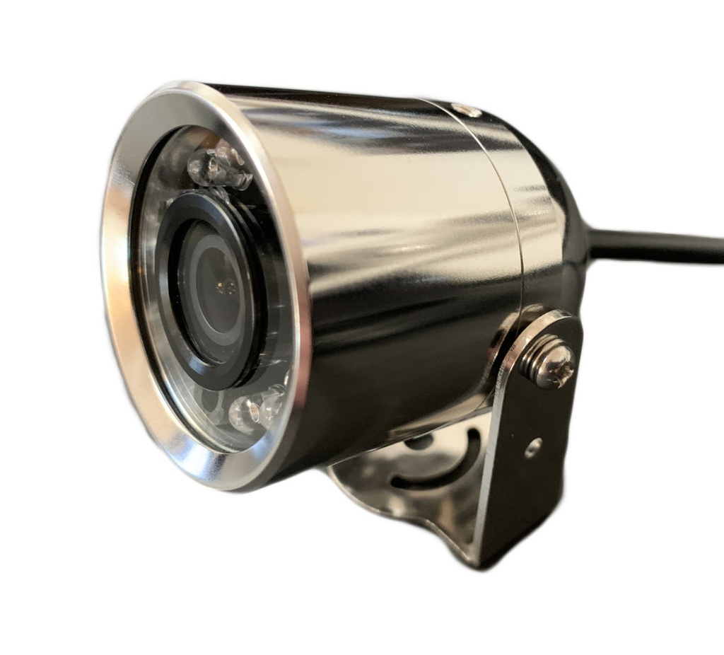 [CVBS204CCS-0280-5M] VDI Analogt CVBS IR IP68 Stainless Steel ASIS316L 204CCS (2.8mm, 5m)